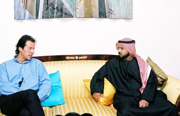 Former Prime Minister of Pakistan Imran Khan visiting SBH